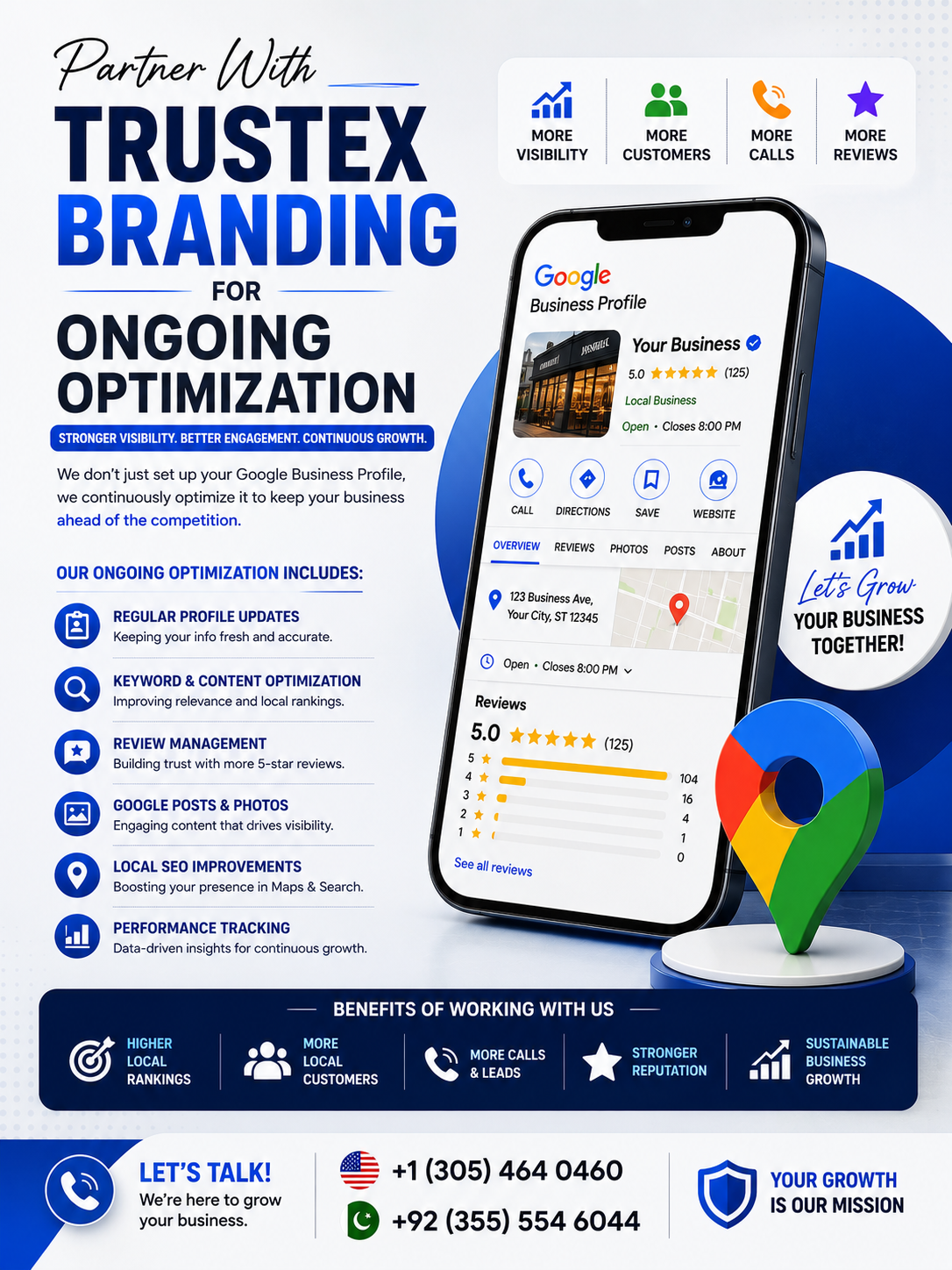Partner With Trustex Branding for Ongoing Optimization